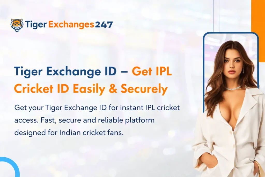 Tiger Exchanges 247 IPL Cricket ID banner for Indian cricket fans