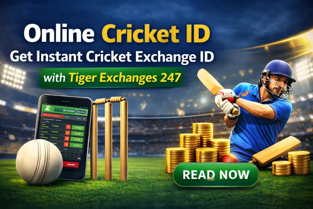 Online Cricket ID – Get Instant Cricket Exchange ID with Tiger Exchanges 247